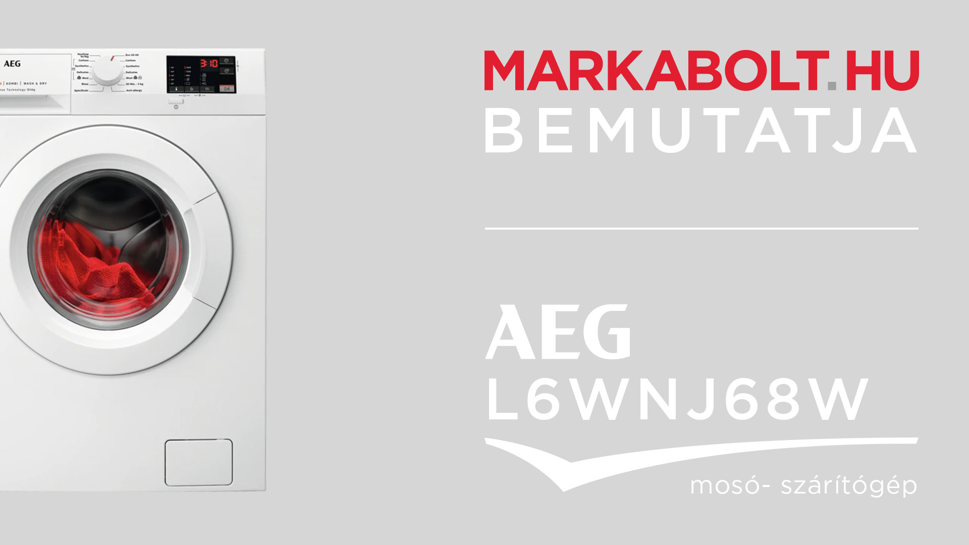 N&eacute;zd meg a AEG L6WNJ68W vide&oacute;j&aacute;t