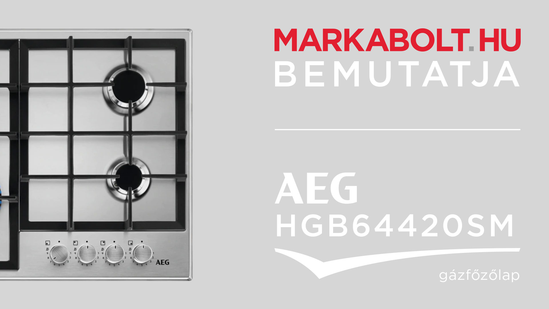 N&eacute;zd meg a AEG HGB64420SM vide&oacute;j&aacute;t