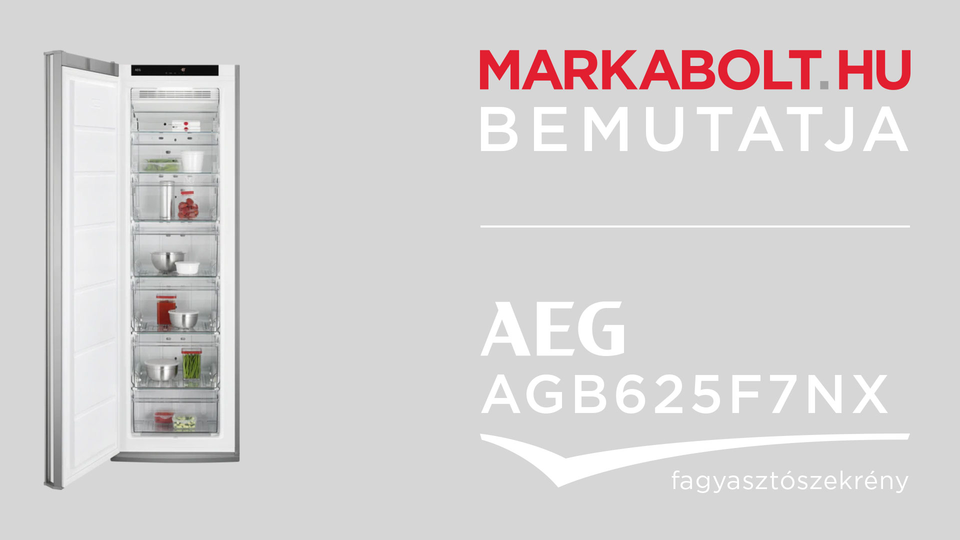 N&eacute;zd meg a AEG AGB625F7NX vide&oacute;j&aacute;t