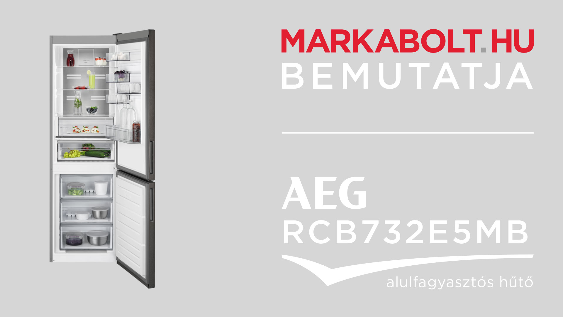 N&eacute;zd meg a AEG RCB732E5MB vide&oacute;j&aacute;t