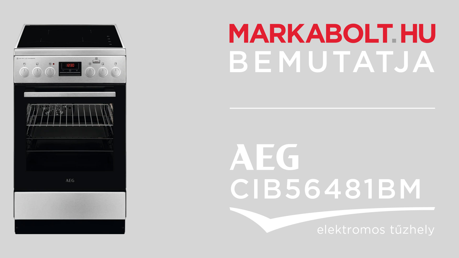 N&eacute;zd meg a AEG CIB56481BM vide&oacute;j&aacute;t