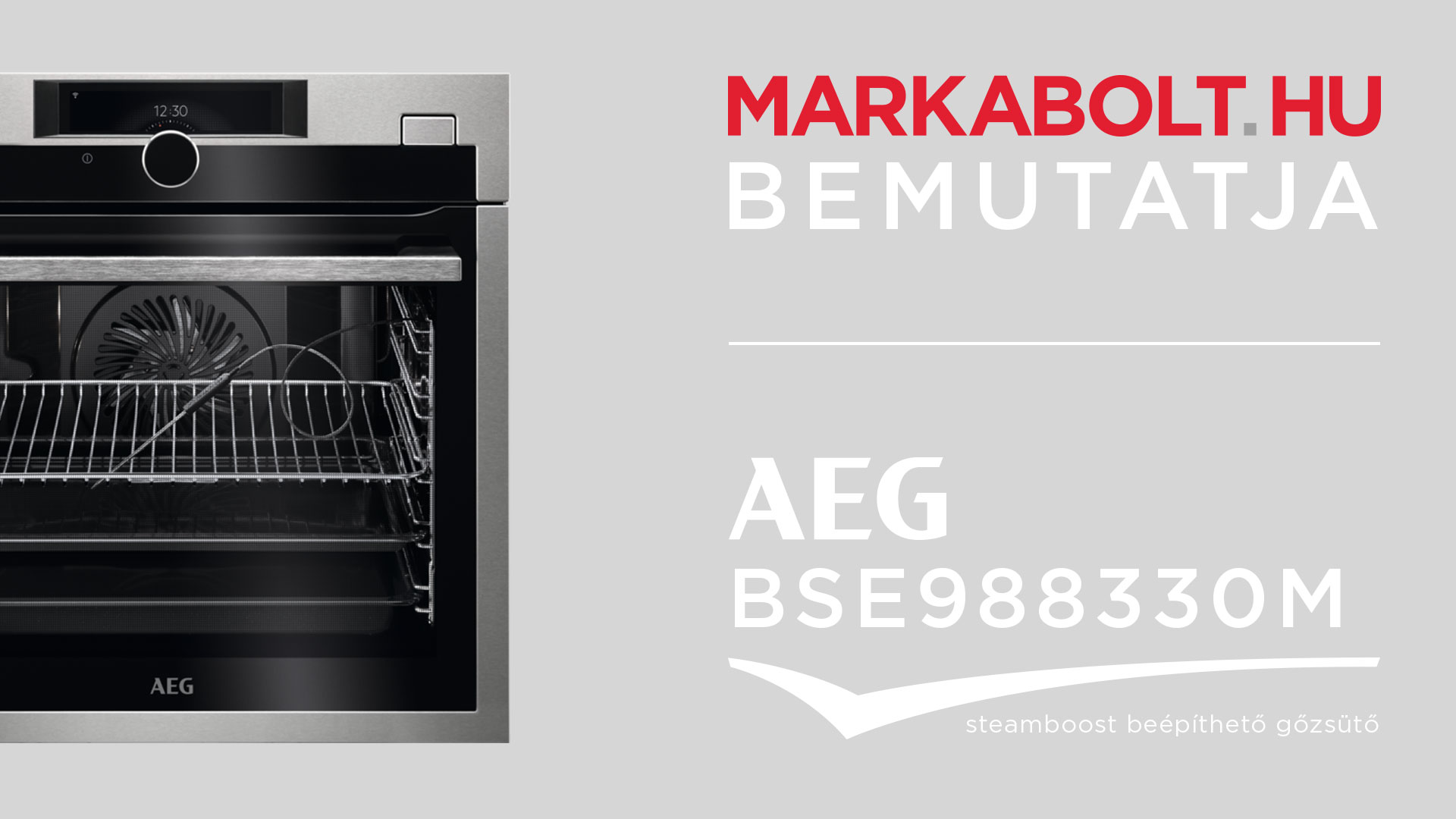 N&eacute;zd meg a AEG BSE988330M vide&oacute;j&aacute;t