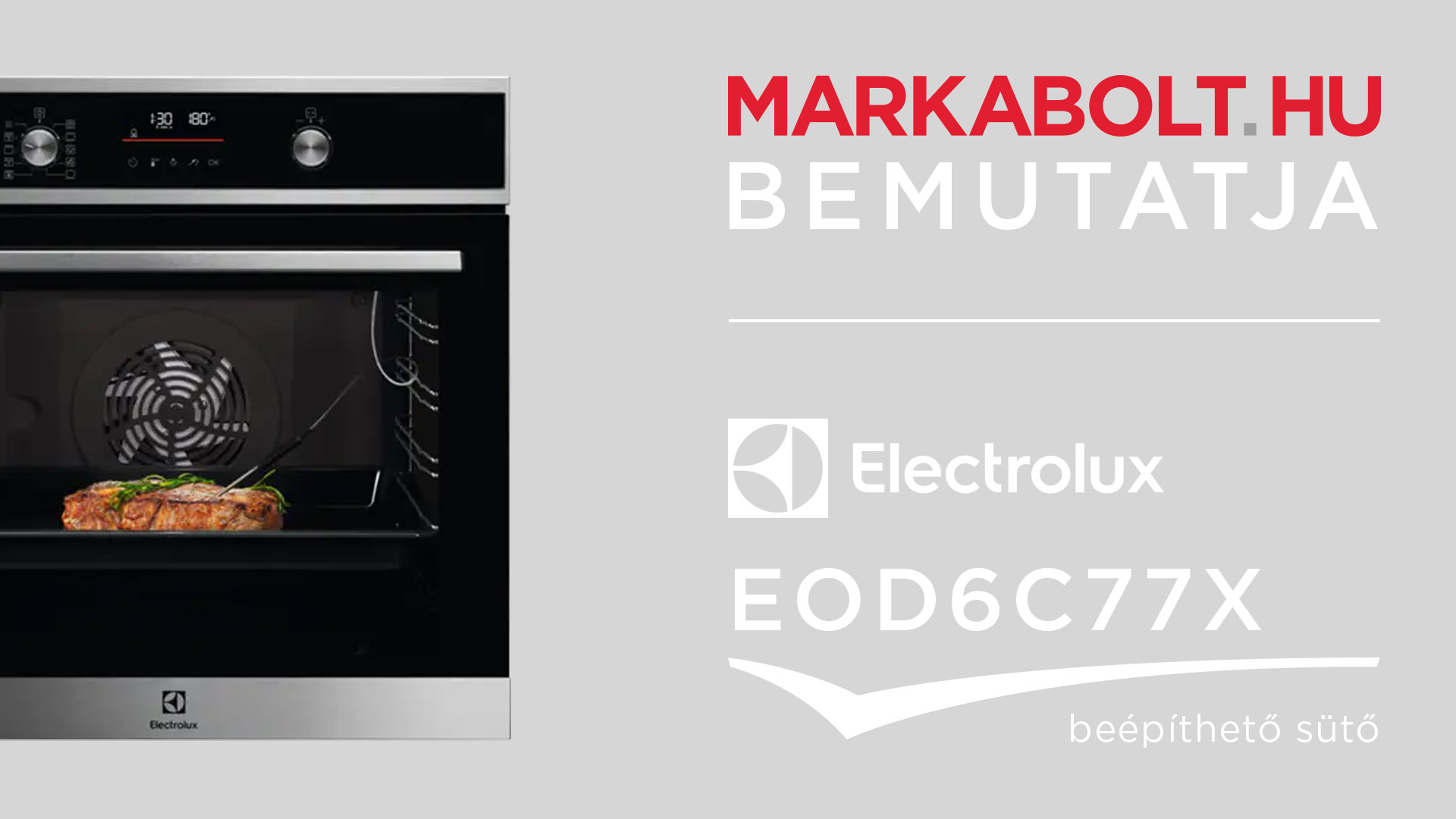 N&eacute;zd meg a Electrolux EOD6C77X vide&oacute;j&aacute;t