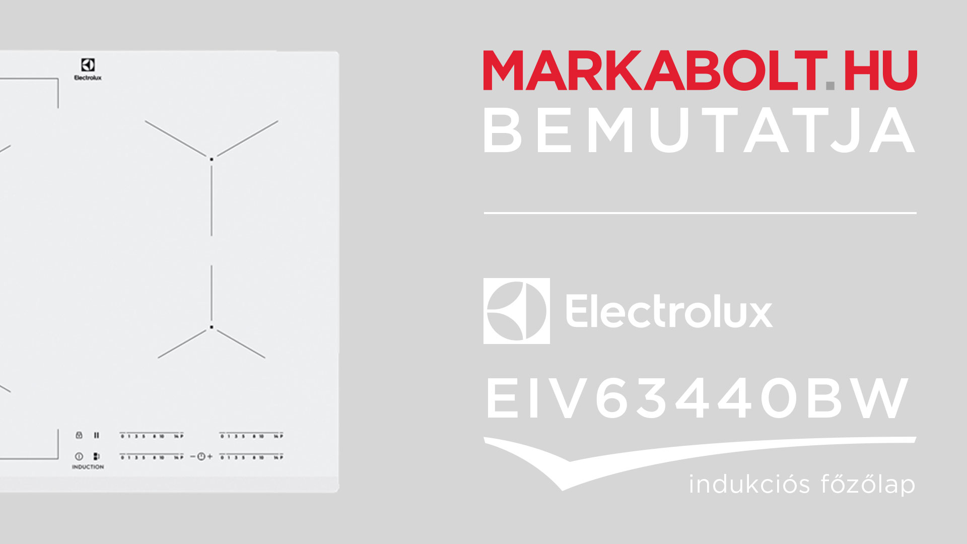 N&eacute;zd meg a Electrolux EIV63440BW vide&oacute;j&aacute;t