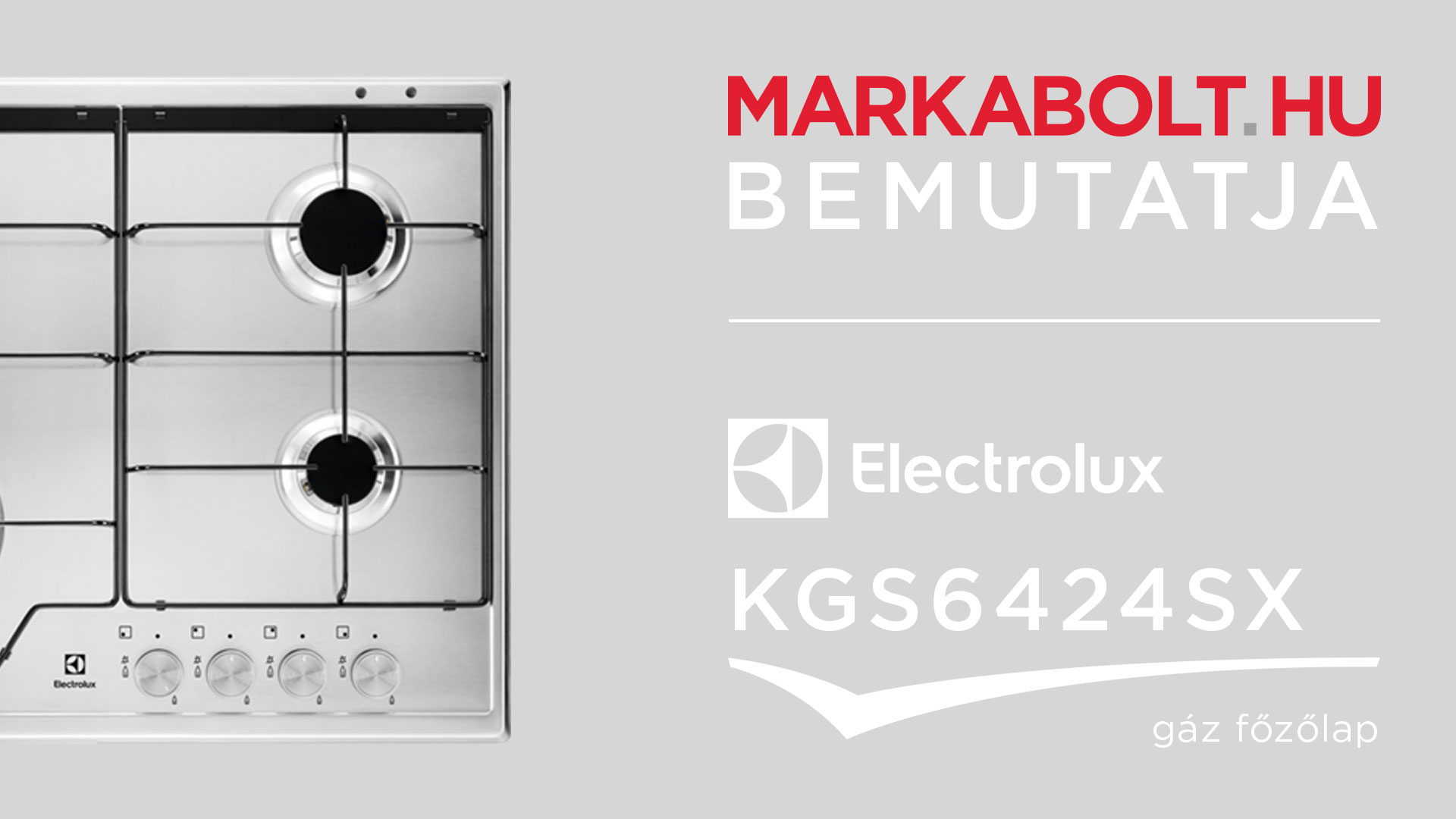 N&eacute;zd meg a Electrolux KGS6424SX vide&oacute;j&aacute;t