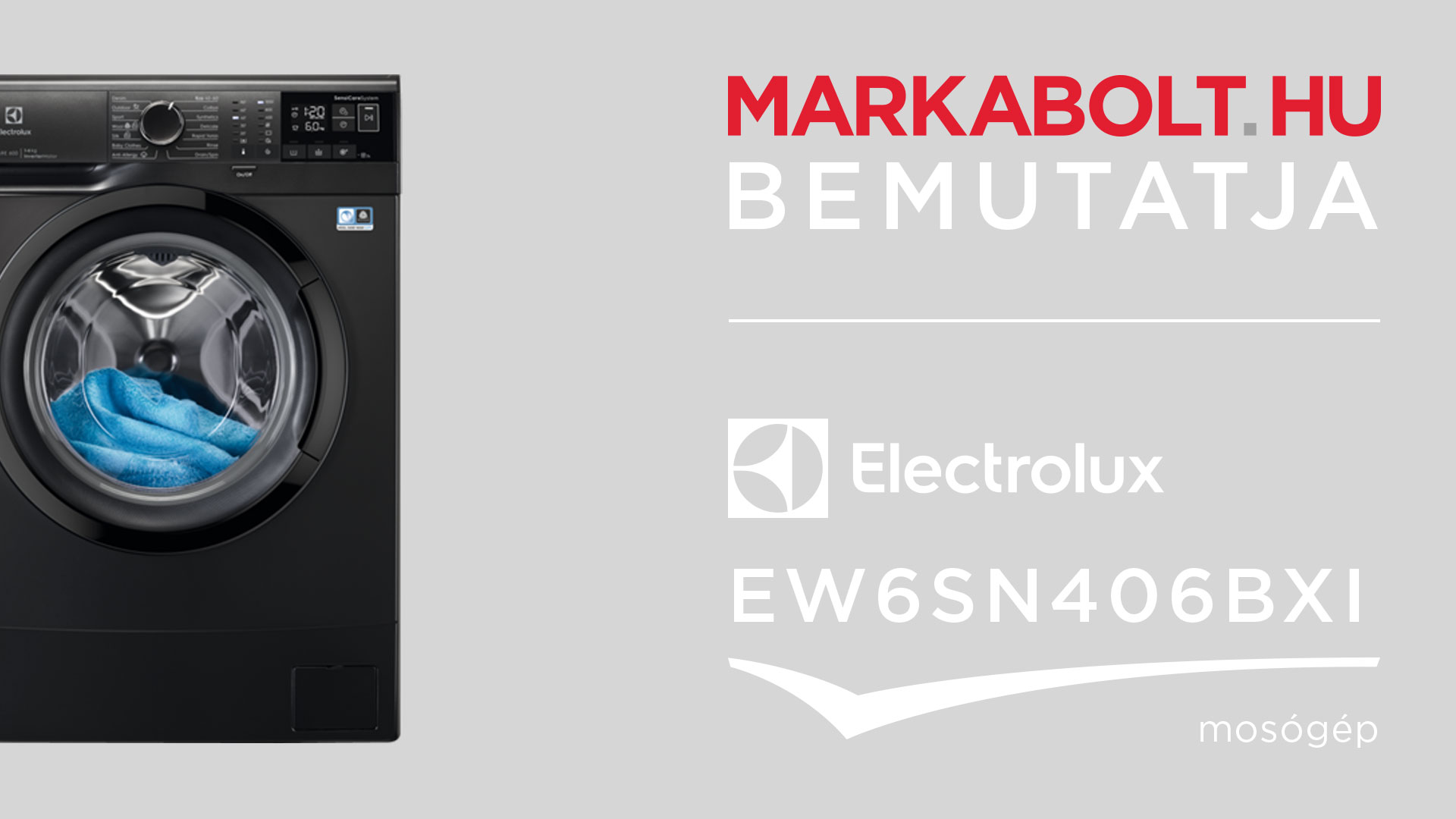 N&eacute;zd meg a Electrolux EW6SN406BXI vide&oacute;j&aacute;t