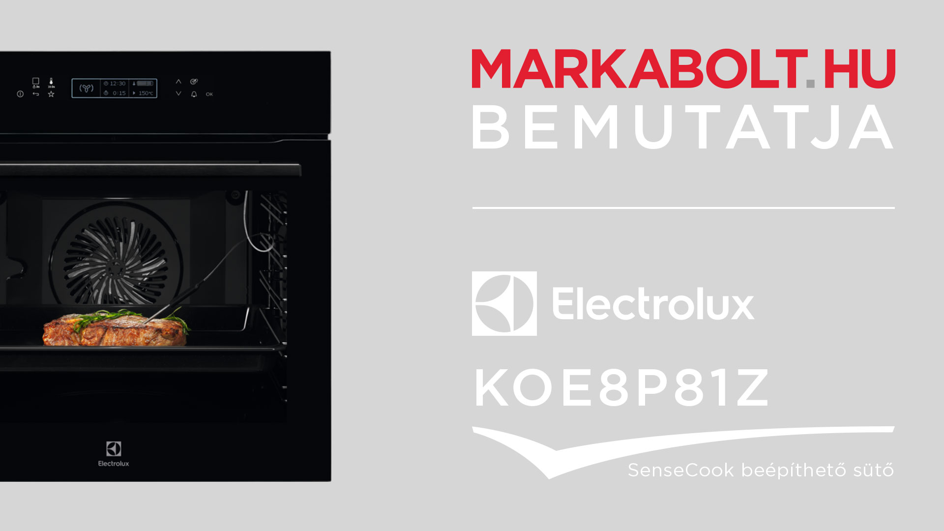 N&eacute;zd meg a Electrolux KOE8P81Z vide&oacute;j&aacute;t
