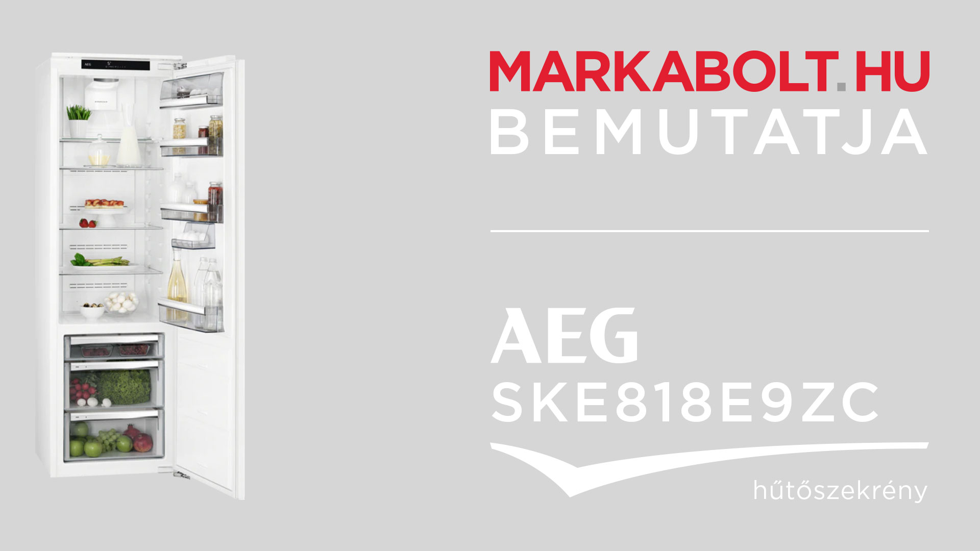 N&eacute;zd meg a AEG SKE818E9ZC vide&oacute;j&aacute;t