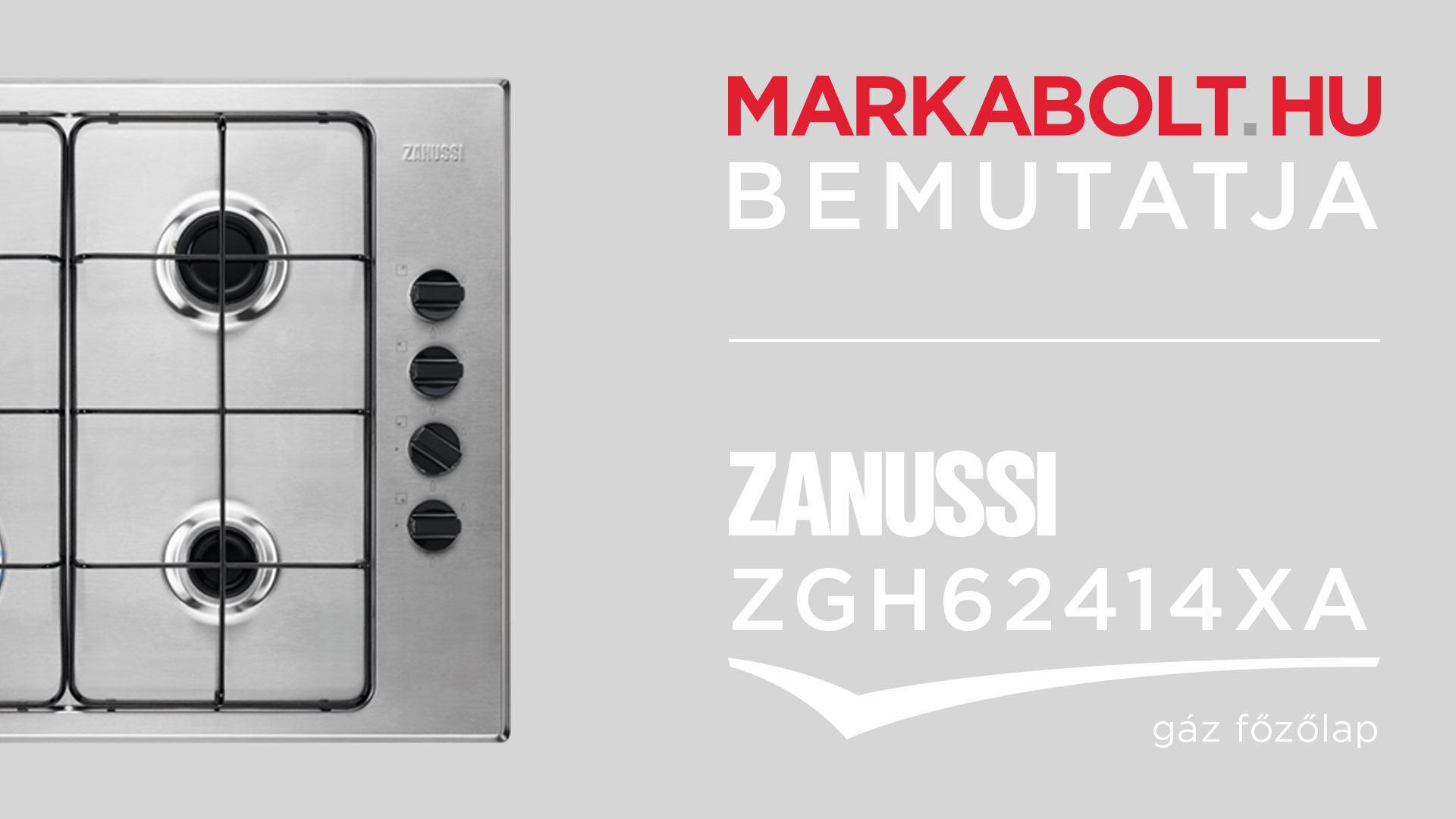 N&eacute;zd meg a Zanussi ZGH62414XA vide&oacute;j&aacute;t