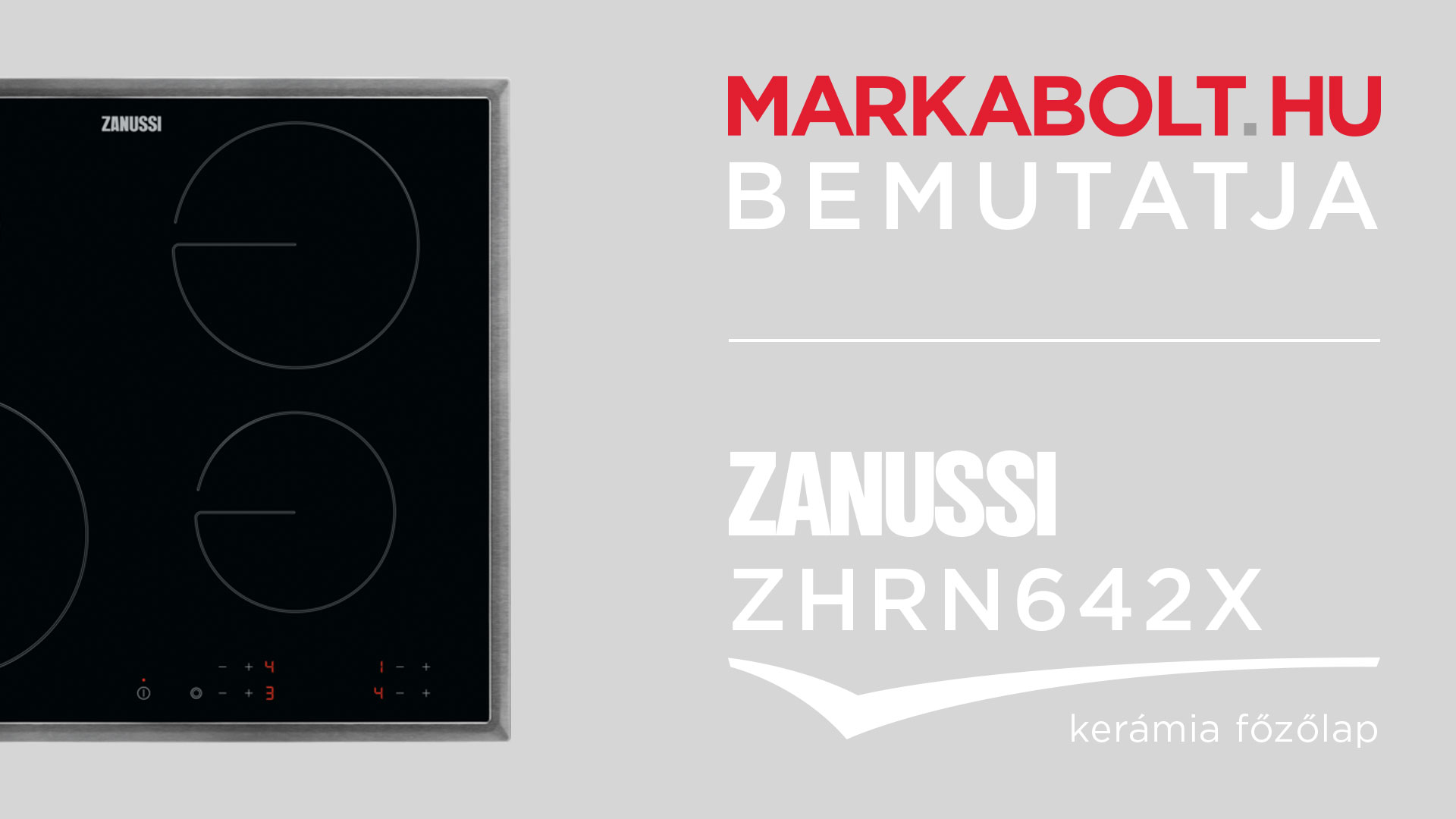 N&eacute;zd meg a Zanussi ZHRN642X vide&oacute;j&aacute;t
