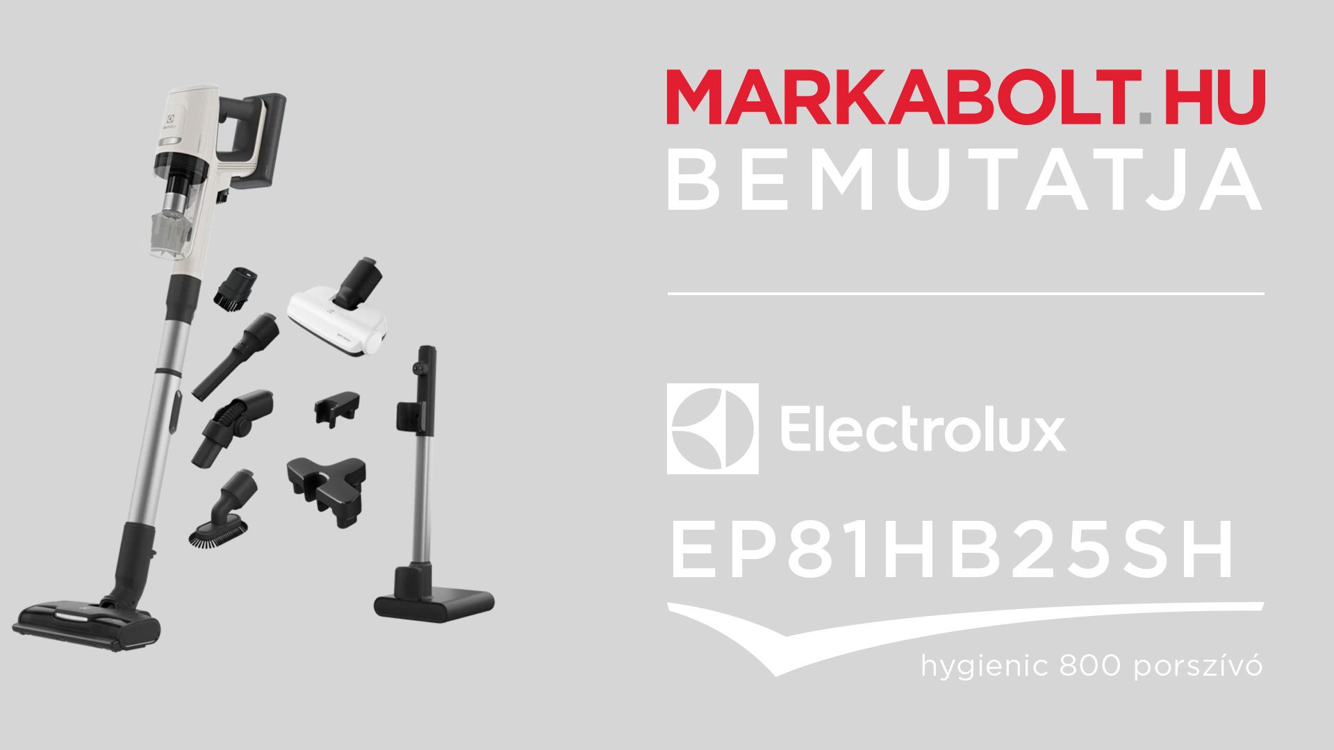 N&eacute;zd meg a Electrolux EP81HB25SH vide&oacute;j&aacute;t