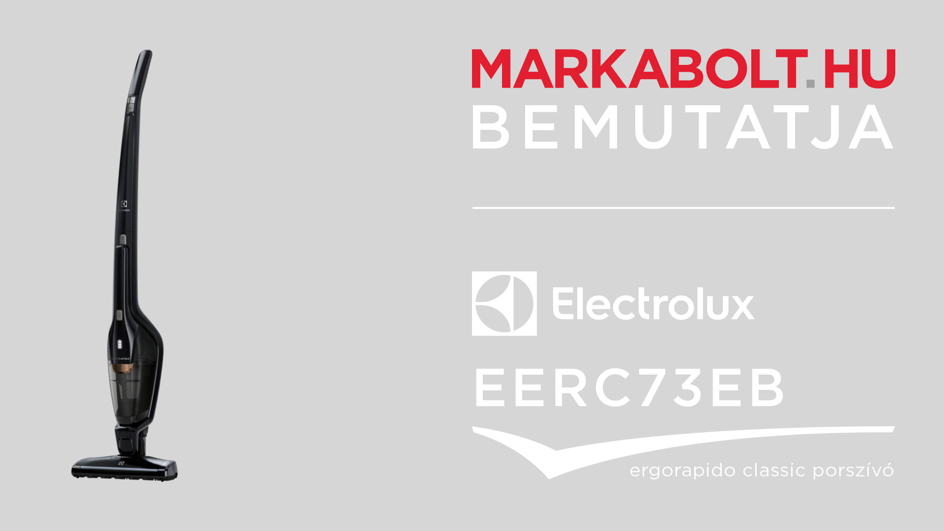 N&eacute;zd meg a Electrolux EERC73EB vide&oacute;j&aacute;t