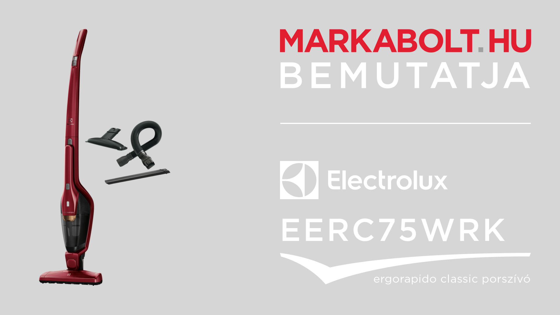 N&eacute;zd meg a Electrolux EERC75WRK vide&oacute;j&aacute;t