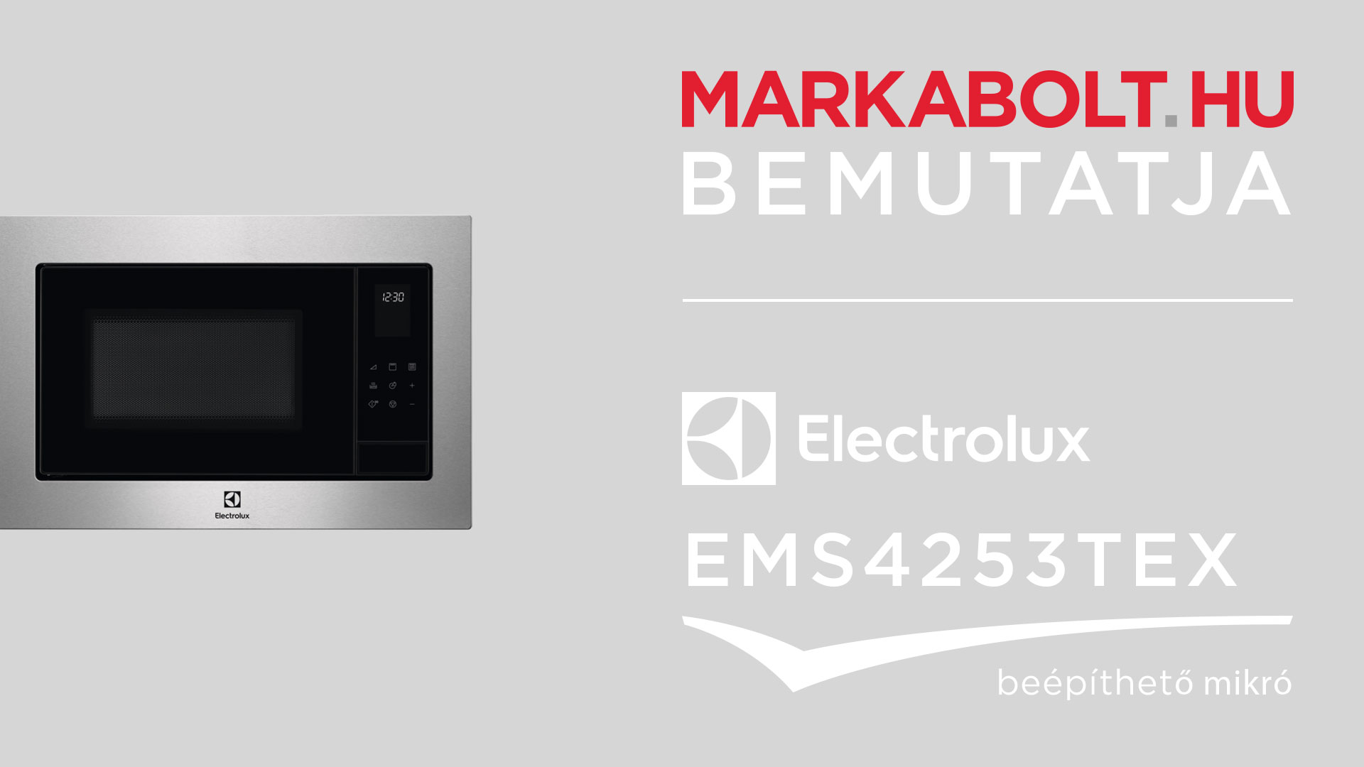 N&eacute;zd meg a Electrolux EMS4253TEX vide&oacute;j&aacute;t