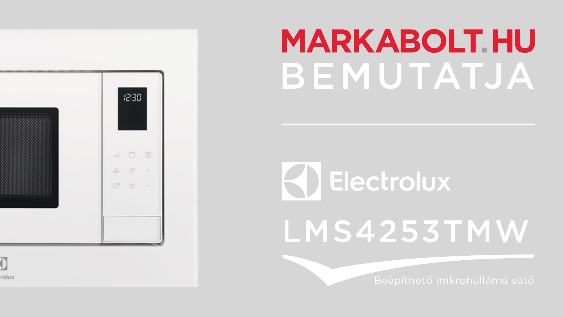 N&eacute;zd meg a Electrolux LMS4253TMW vide&oacute;j&aacute;t