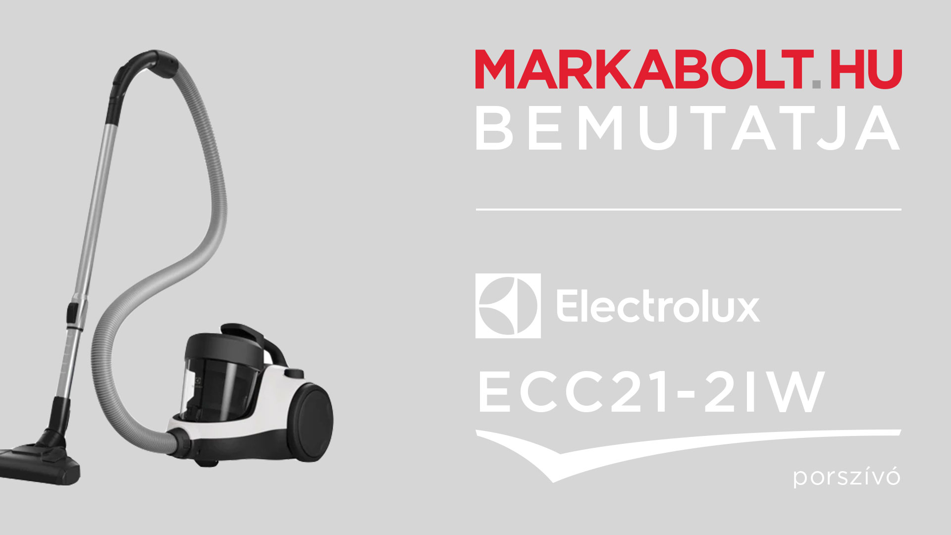 N&eacute;zd meg a Electrolux ECC21-2IW vide&oacute;j&aacute;t