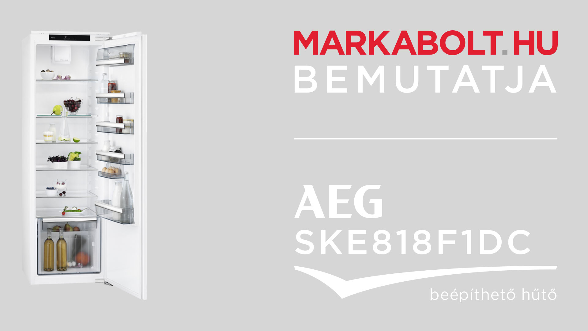 N&eacute;zd meg a AEG SKE818F1DC vide&oacute;j&aacute;t