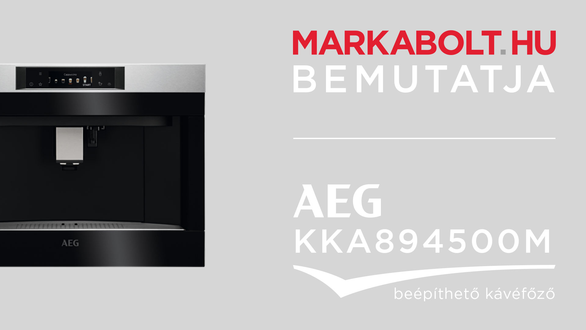 N&eacute;zd meg a AEG KKA894500M vide&oacute;j&aacute;t