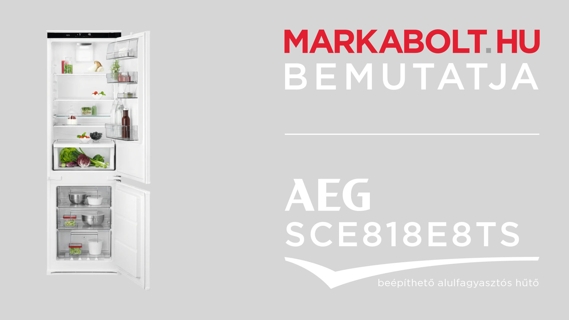 N&eacute;zd meg a AEG SCE818E8TS vide&oacute;j&aacute;t