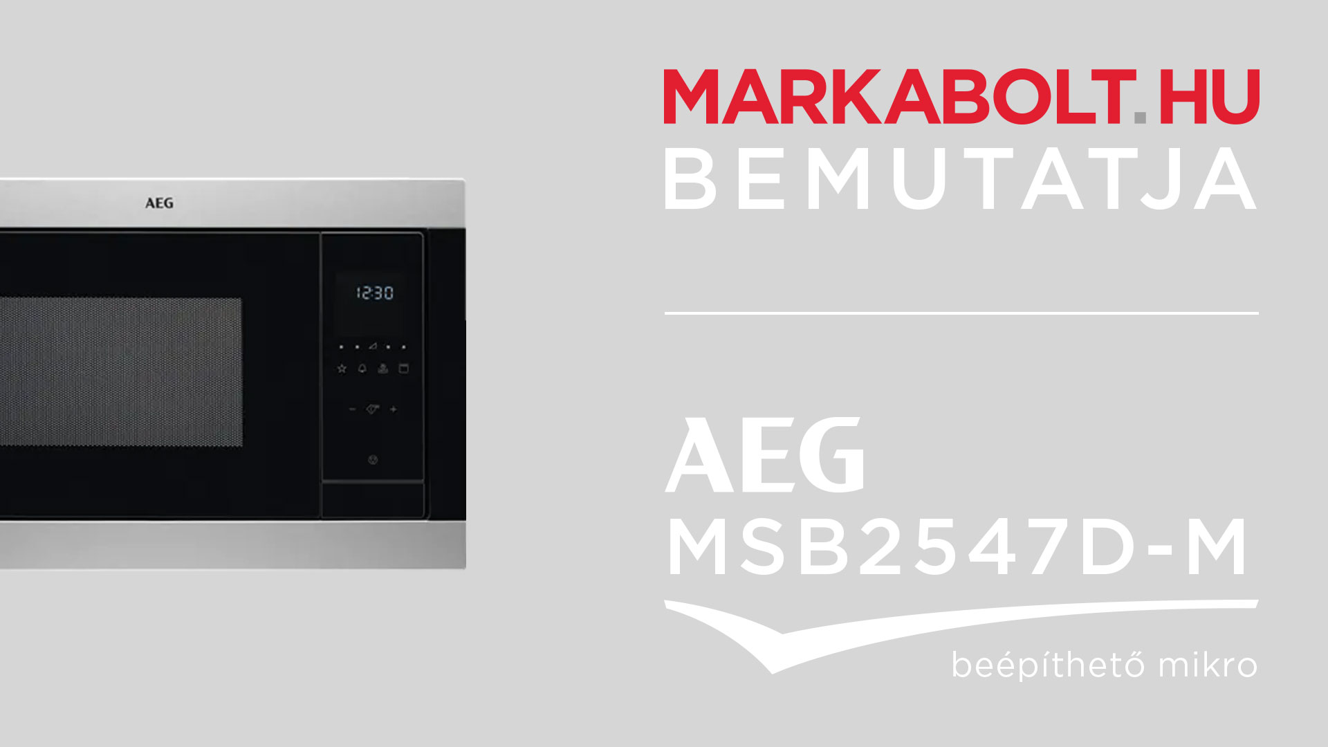 N&eacute;zd meg a AEG MSB2547D-M vide&oacute;j&aacute;t