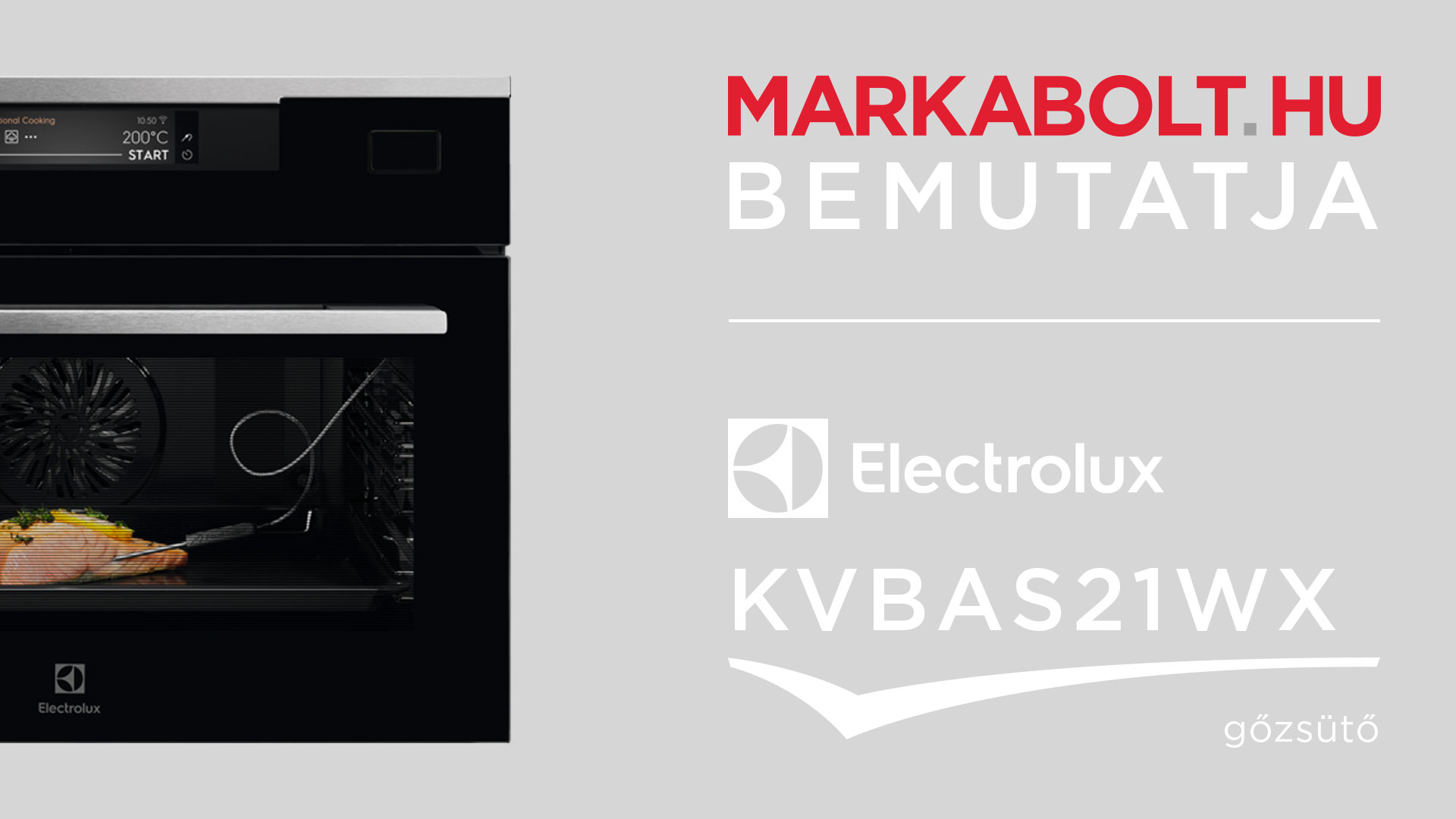 N&eacute;zd meg a Electrolux KVBAS21WX vide&oacute;j&aacute;t