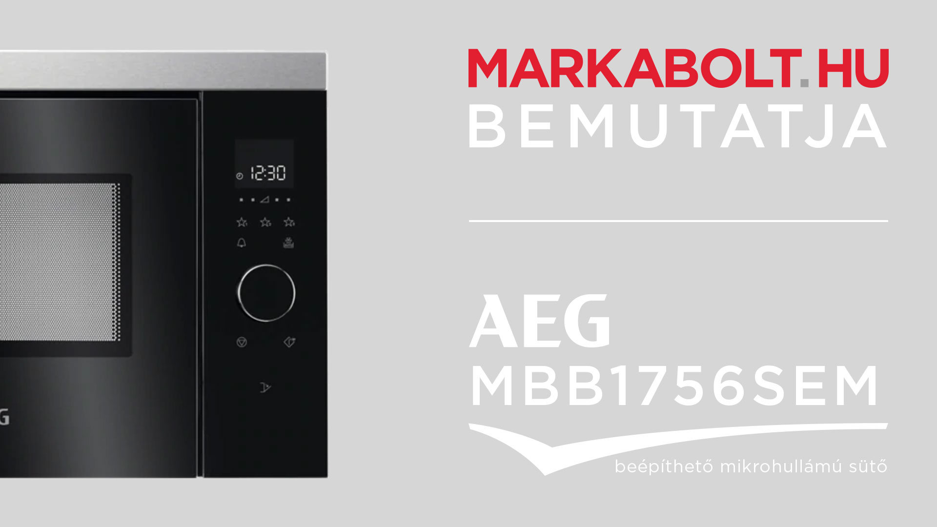 N&eacute;zd meg a AEG MBB1756SEM vide&oacute;j&aacute;t
