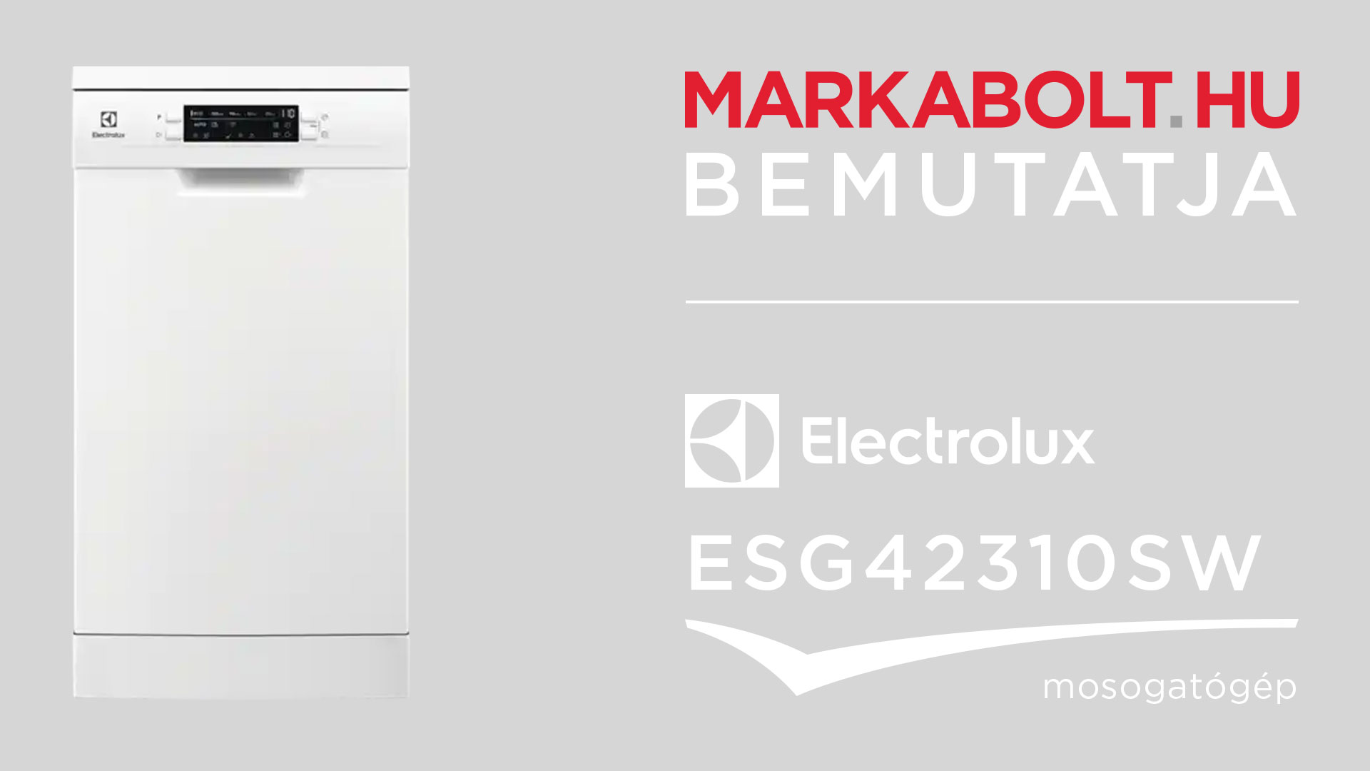 N&eacute;zd meg a Electrolux ESG42310SW vide&oacute;j&aacute;t