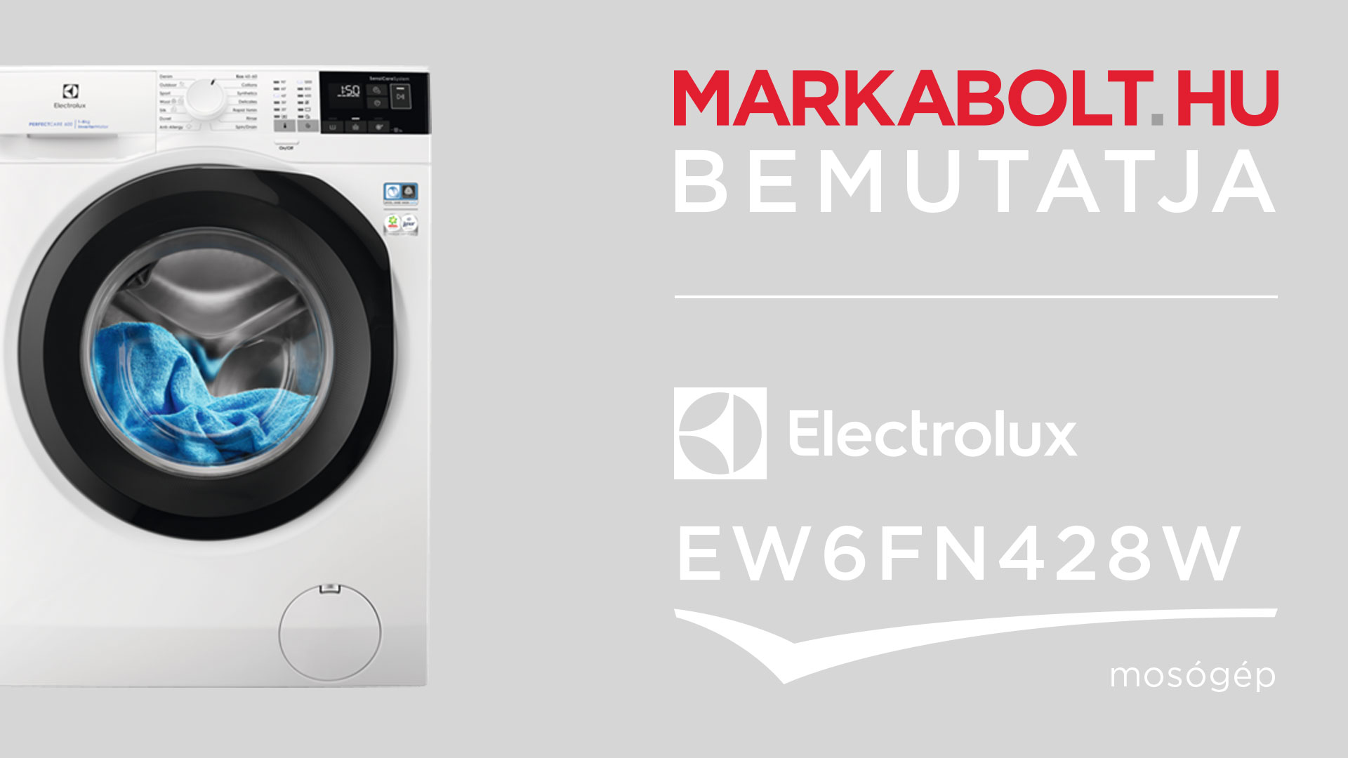 N&eacute;zd meg a Electrolux EW6FN428W vide&oacute;j&aacute;t
