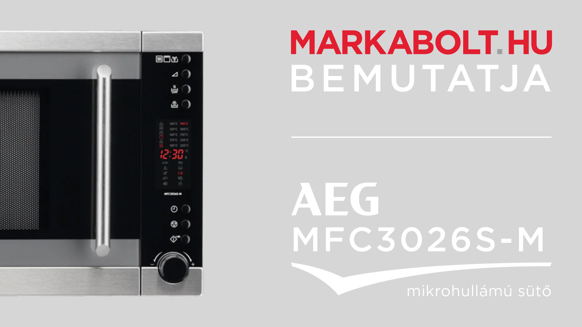 N&eacute;zd meg a AEG MFC3026S-M vide&oacute;j&aacute;t