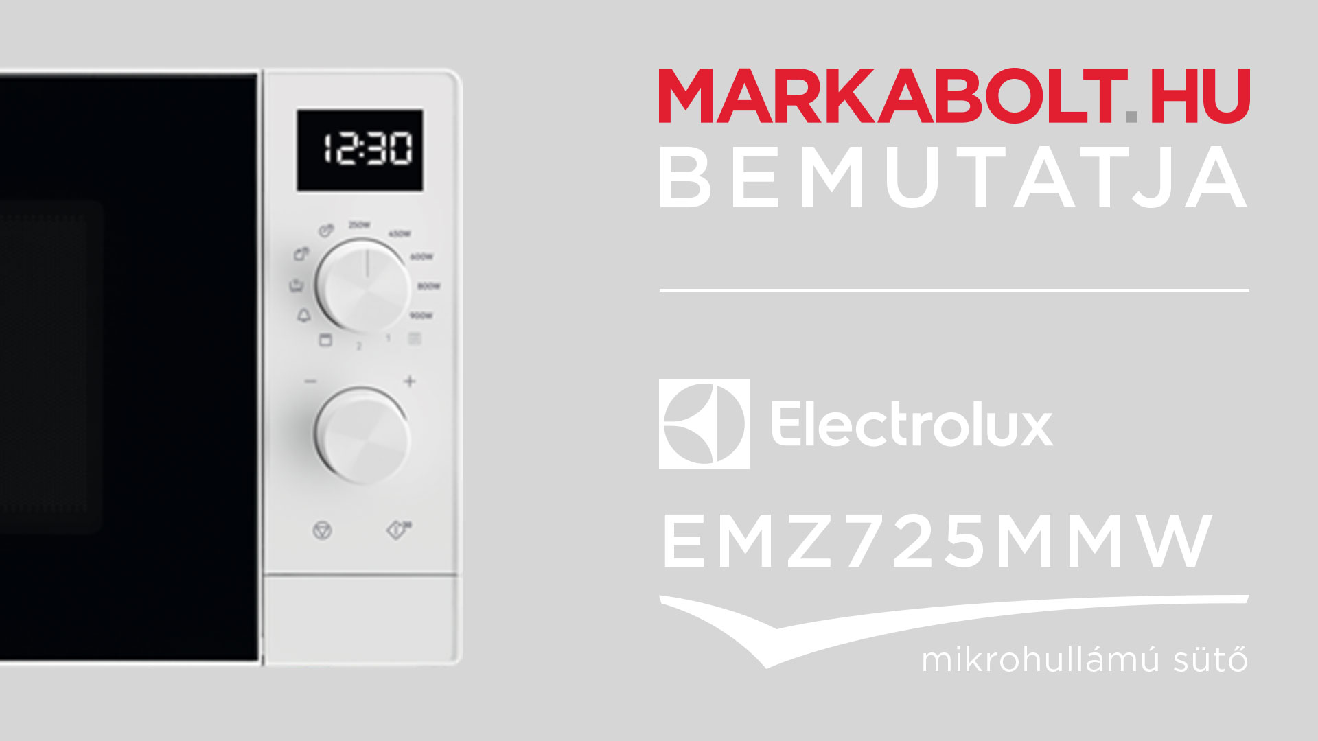 N&eacute;zd meg a Electrolux EMZ725MMW vide&oacute;j&aacute;t