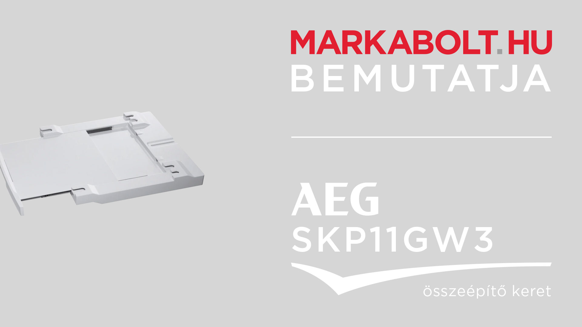 N&eacute;zd meg a AEG SKP11GW3 vide&oacute;j&aacute;t