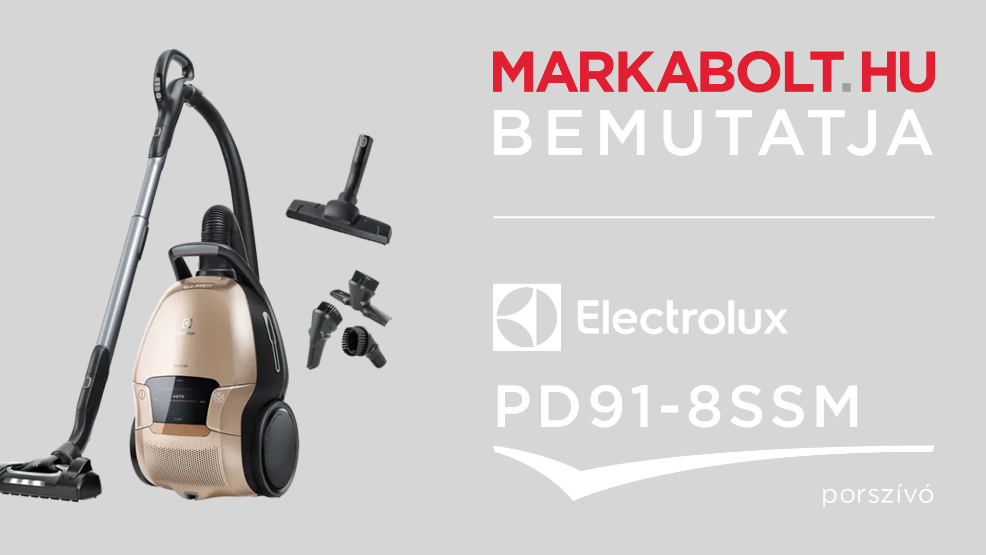 N&eacute;zd meg a Electrolux PD91-8SSM vide&oacute;j&aacute;t