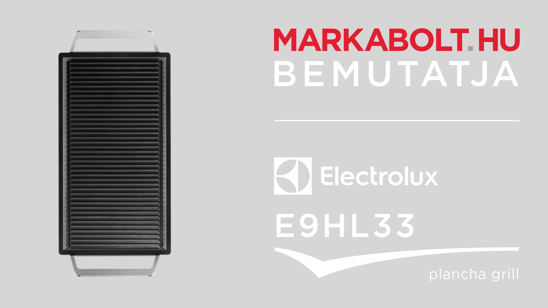 N&eacute;zd meg a Electrolux E9HL33 vide&oacute;j&aacute;t