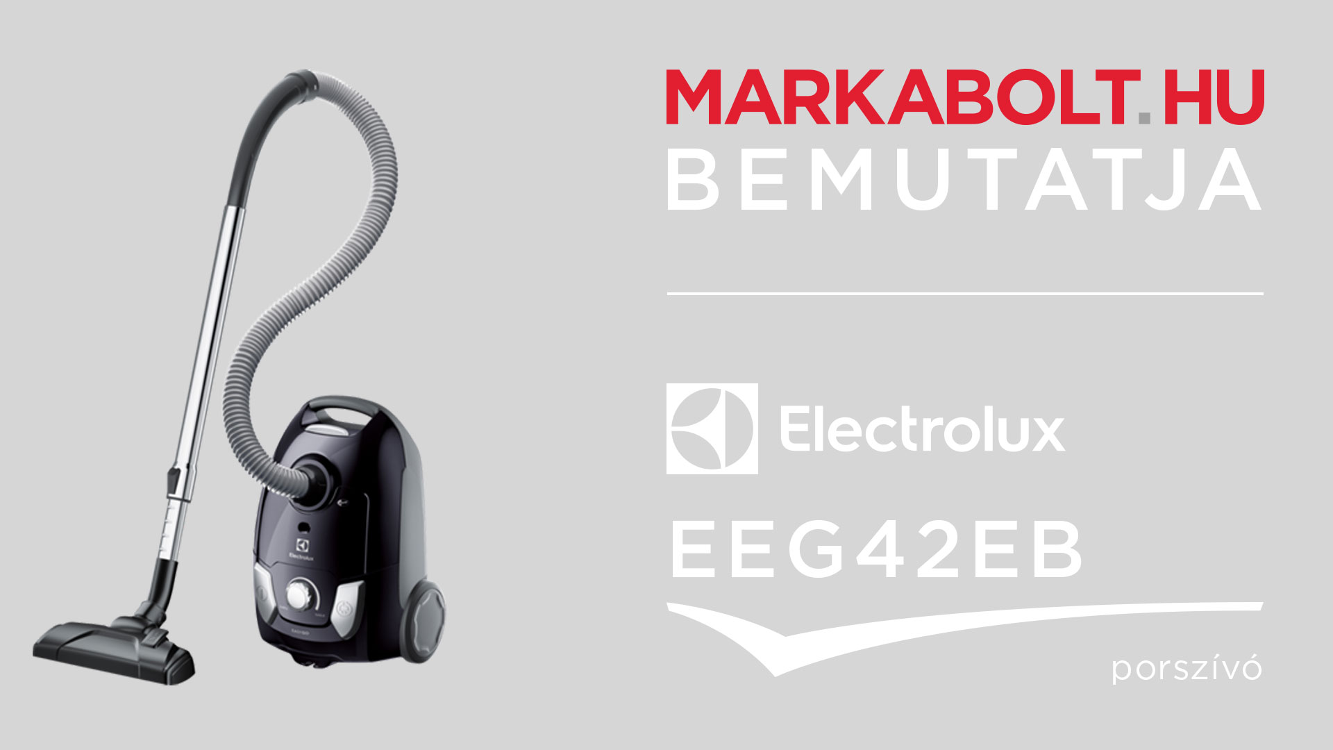 N&eacute;zd meg a Electrolux EEG42EB vide&oacute;j&aacute;t