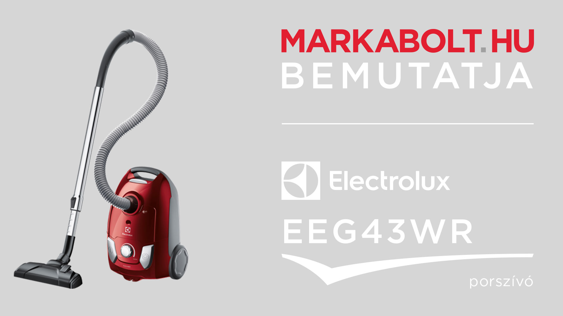 N&eacute;zd meg a Electrolux EEG43WR vide&oacute;j&aacute;t