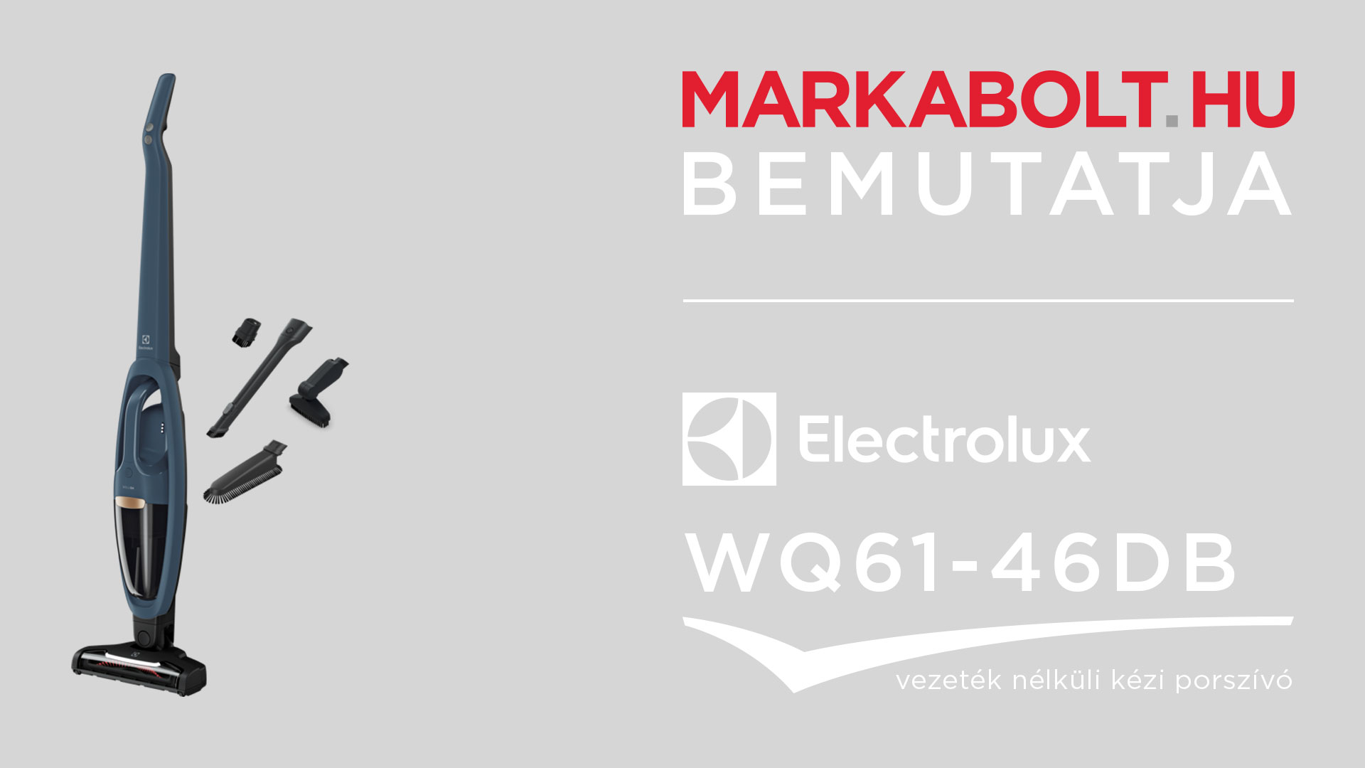 N&eacute;zd meg a Electrolux WQ61-46DB vide&oacute;j&aacute;t
