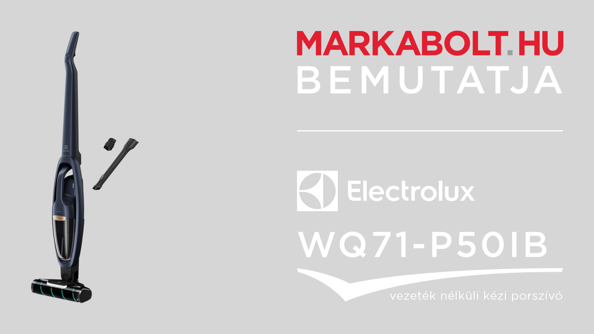 N&eacute;zd meg a Electrolux WQ71-P50IB vide&oacute;j&aacute;t