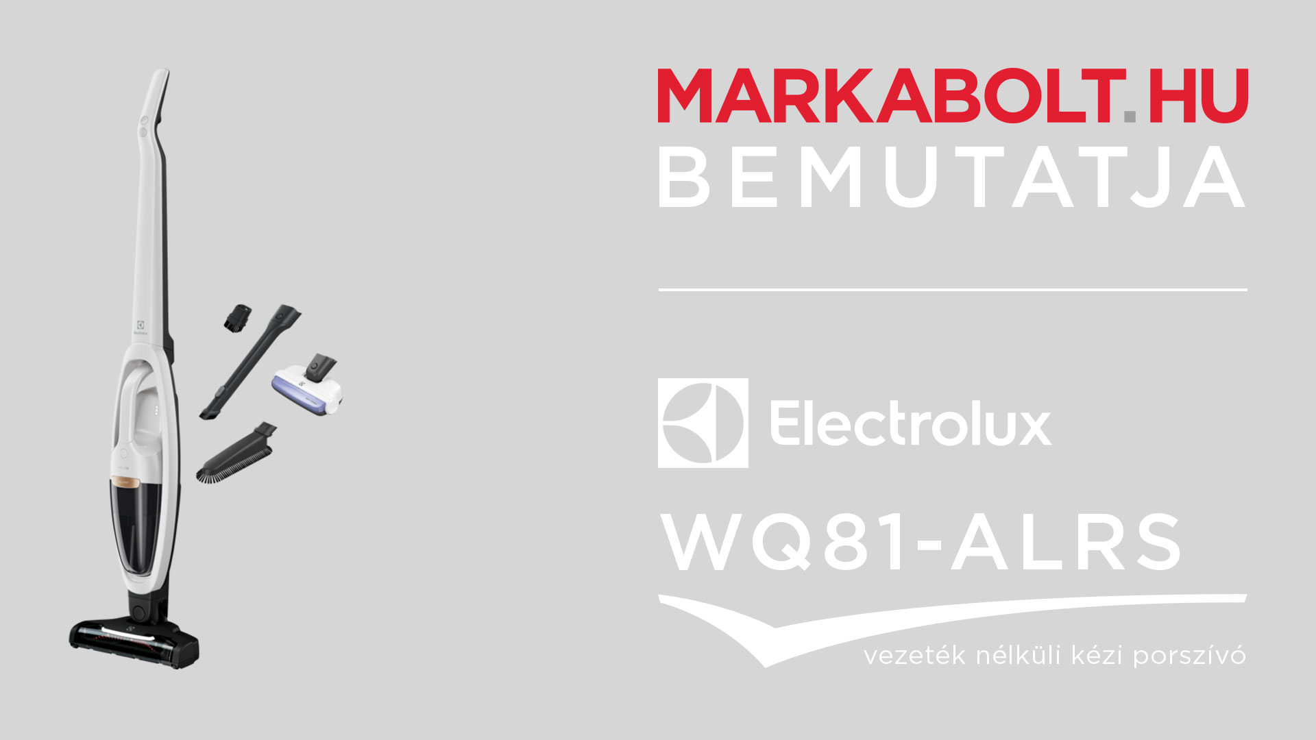 N&eacute;zd meg a Electrolux WQ81-ALRS vide&oacute;j&aacute;t