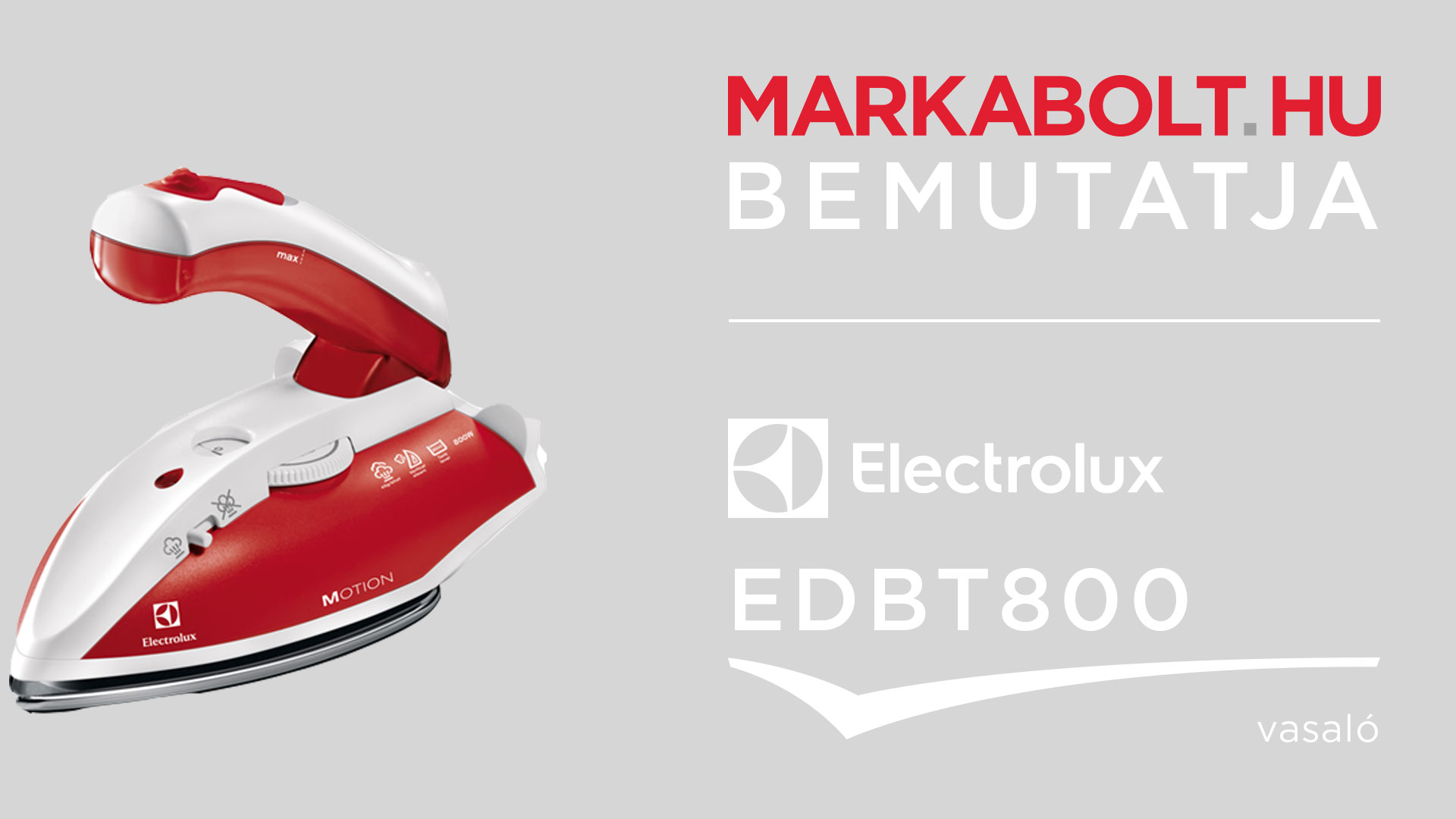 N&eacute;zd meg a Electrolux EDBT800 vide&oacute;j&aacute;t