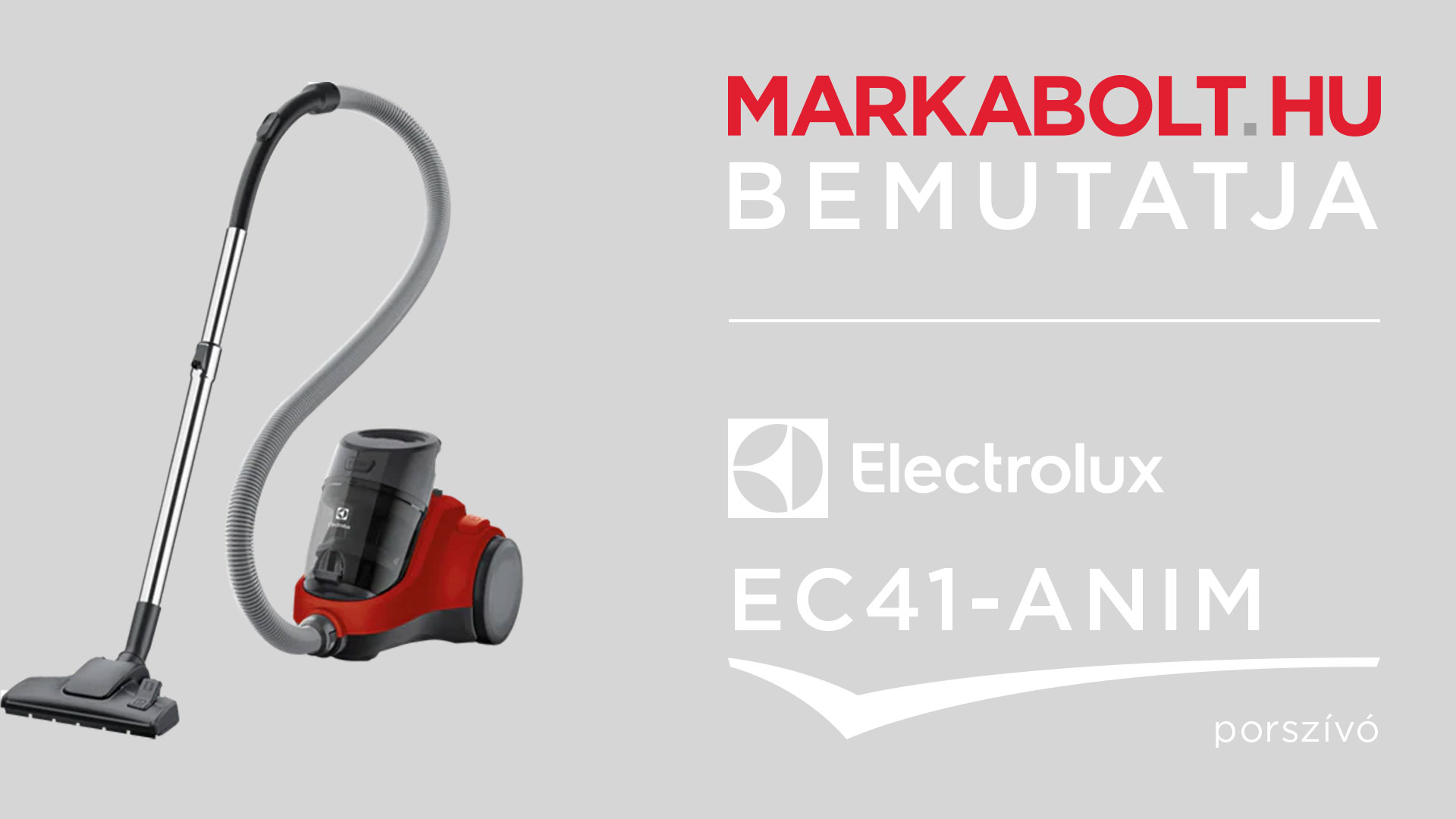 N&eacute;zd meg a Electrolux EC41-ANIM vide&oacute;j&aacute;t