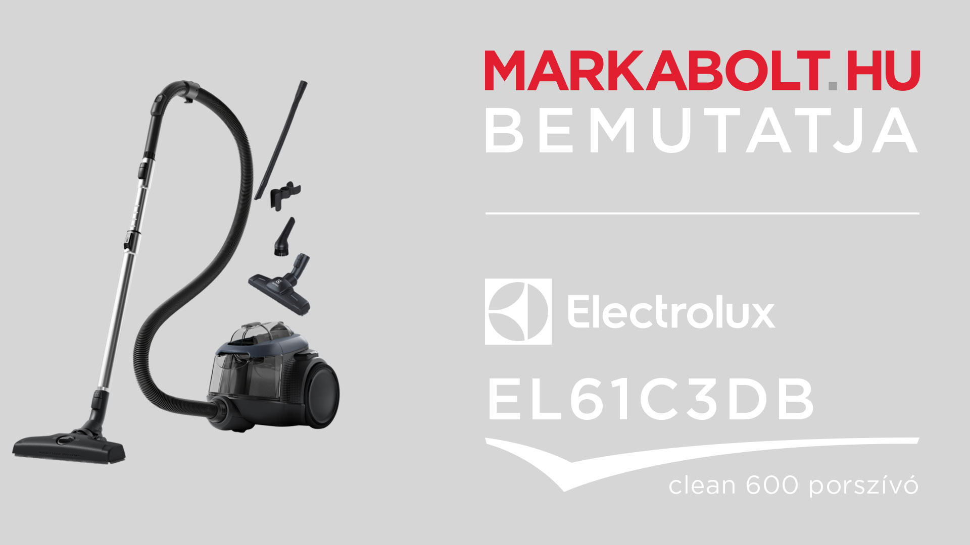 N&eacute;zd meg a Electrolux EL61C3DB vide&oacute;j&aacute;t
