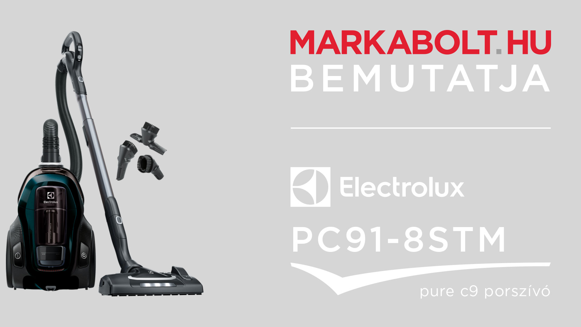 N&eacute;zd meg a Electrolux PC91-8STM vide&oacute;j&aacute;t
