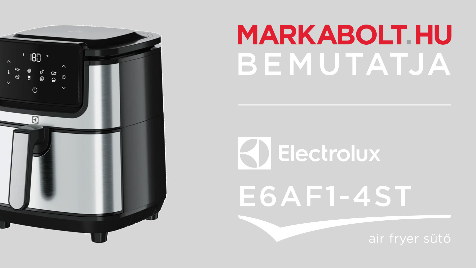 N&eacute;zd meg a Electrolux E6AF1-4ST vide&oacute;j&aacute;t