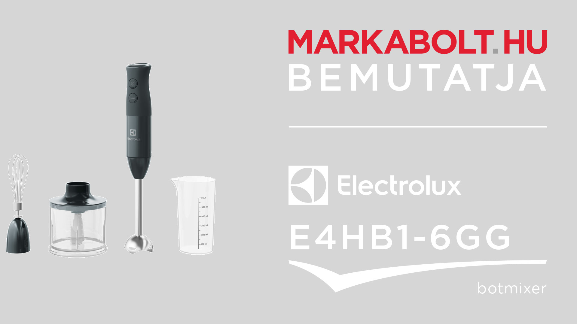N&eacute;zd meg a Electrolux E4HB1-6GG vide&oacute;j&aacute;t