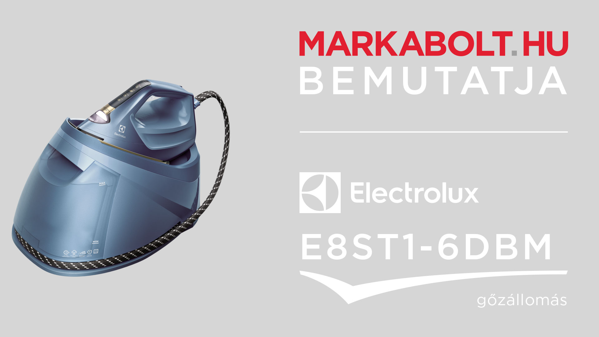 N&eacute;zd meg a Electrolux E8ST1-6DBM vide&oacute;j&aacute;t