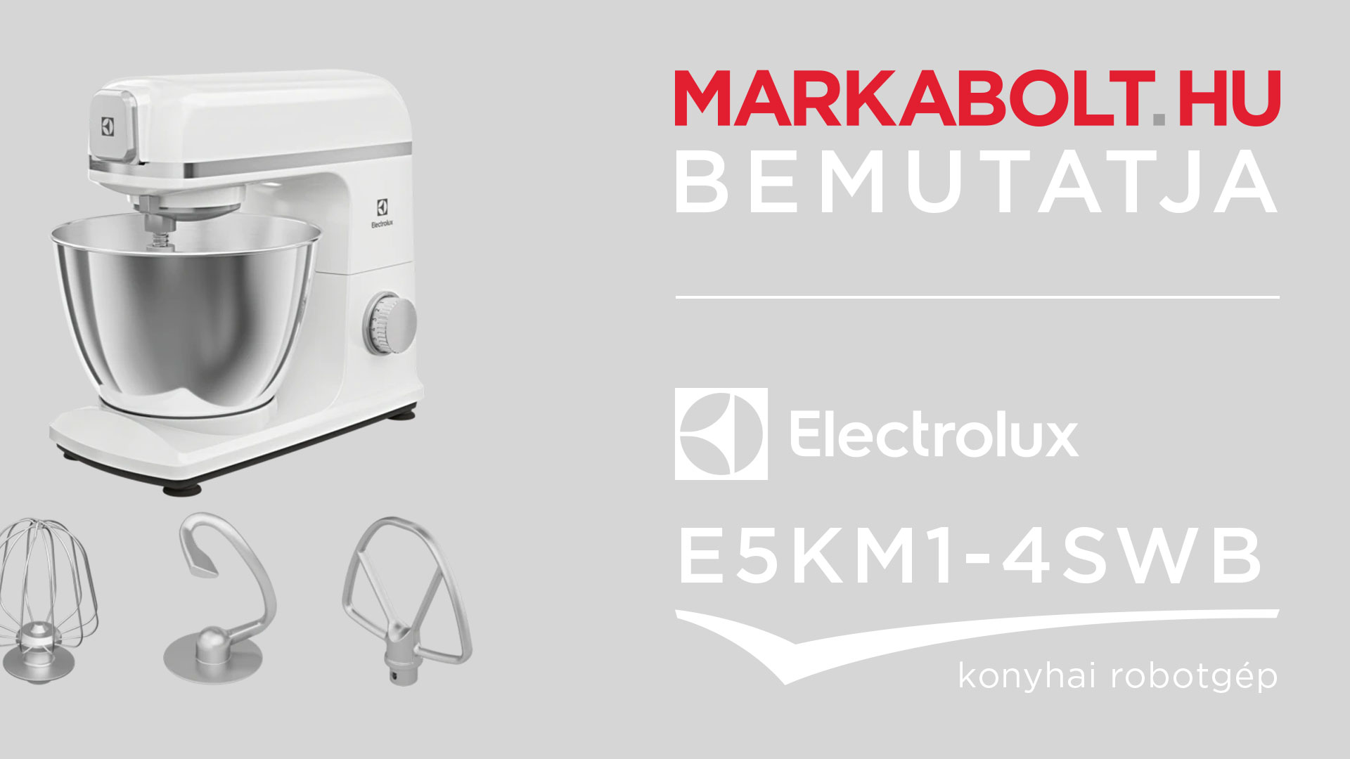 N&eacute;zd meg a Electrolux E5KM1-4SWB vide&oacute;j&aacute;t