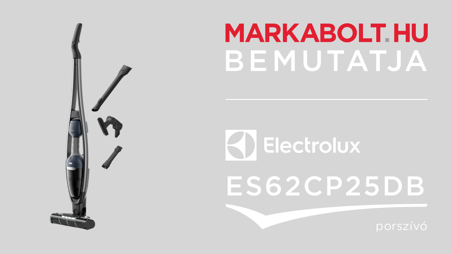 N&eacute;zd meg a Electrolux ES62CP25DB vide&oacute;j&aacute;t