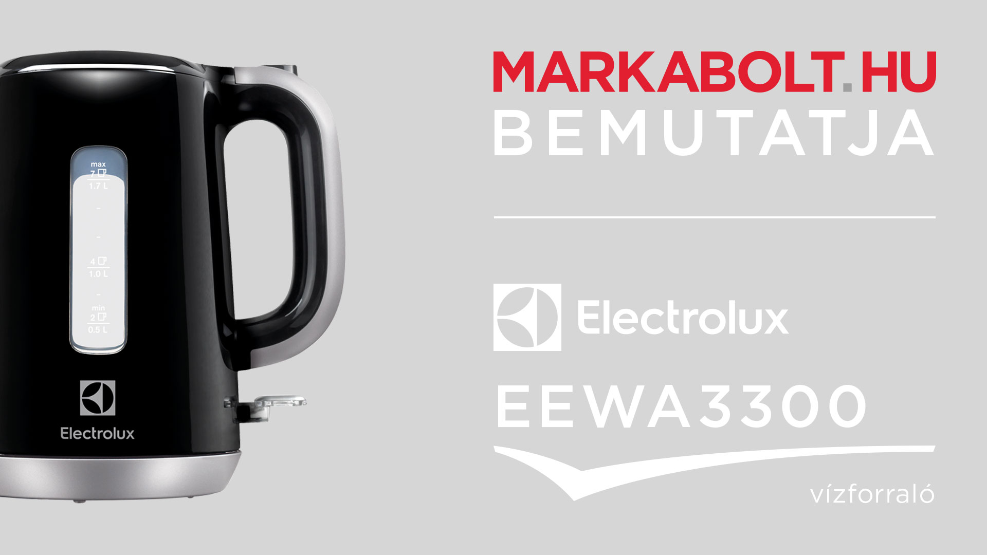 N&eacute;zd meg a Electrolux EEWA3300 vide&oacute;j&aacute;t