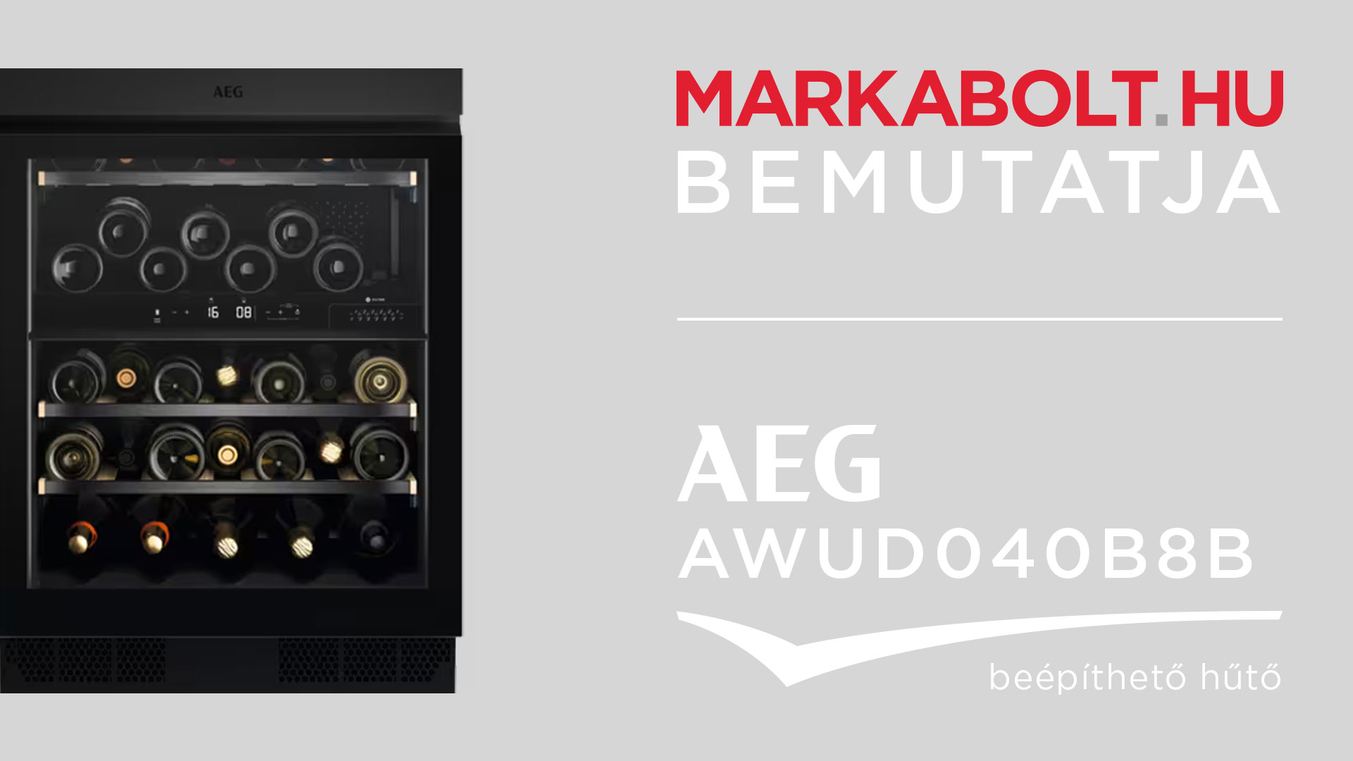 N&eacute;zd meg a AEG AWUD040B8B vide&oacute;j&aacute;t