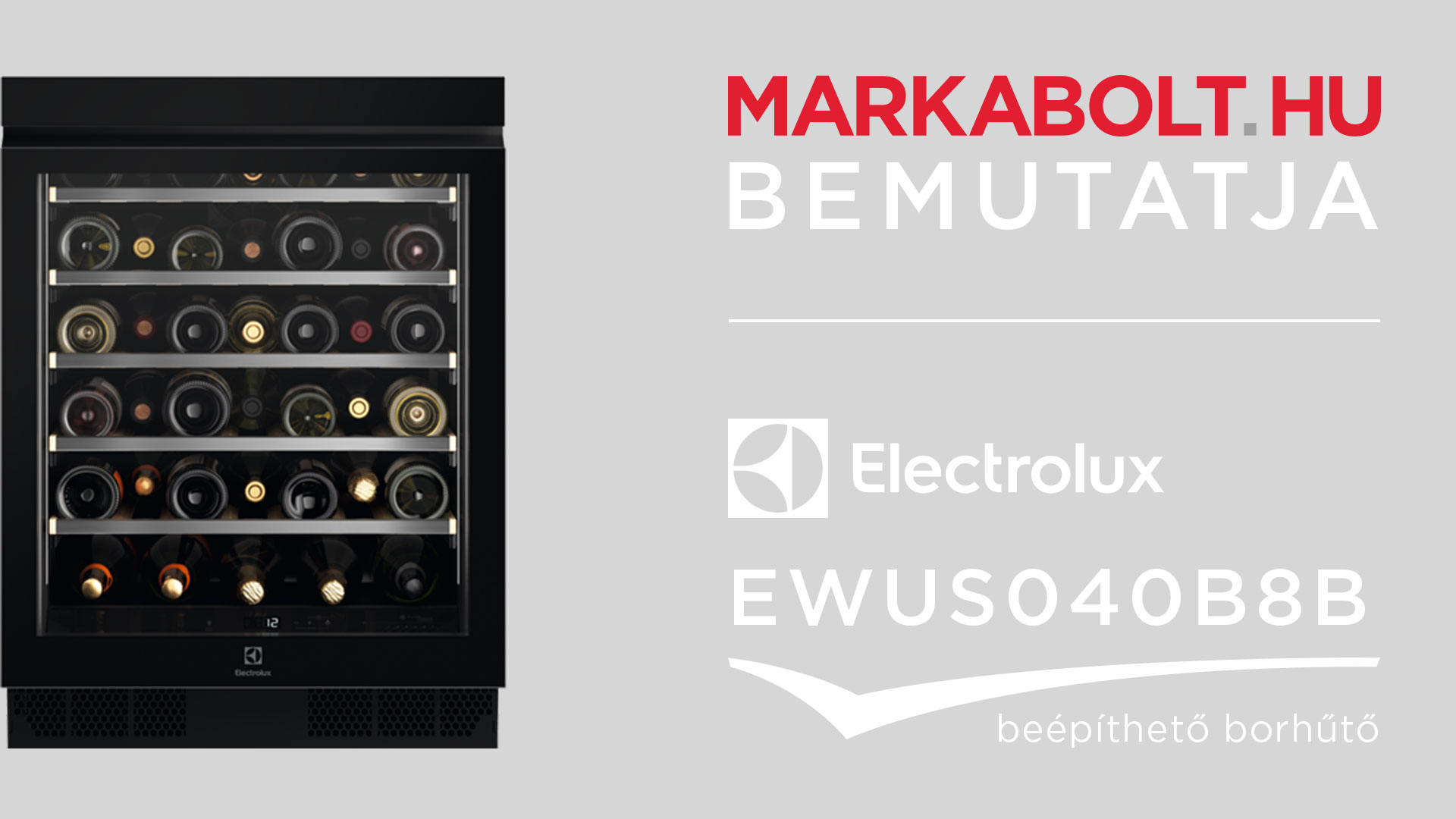 N&eacute;zd meg a Electrolux EWUS040B8B vide&oacute;j&aacute;t